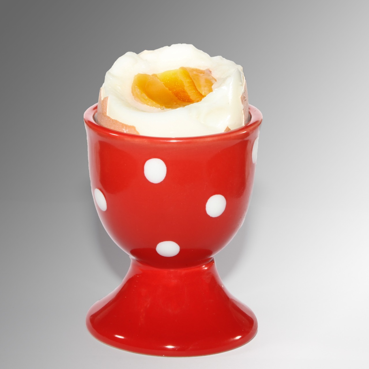 egg cups yolk egg free photo