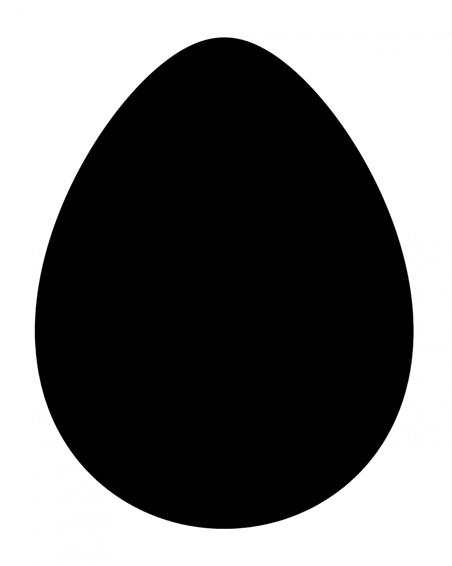 egg easter egg silhouette free photo