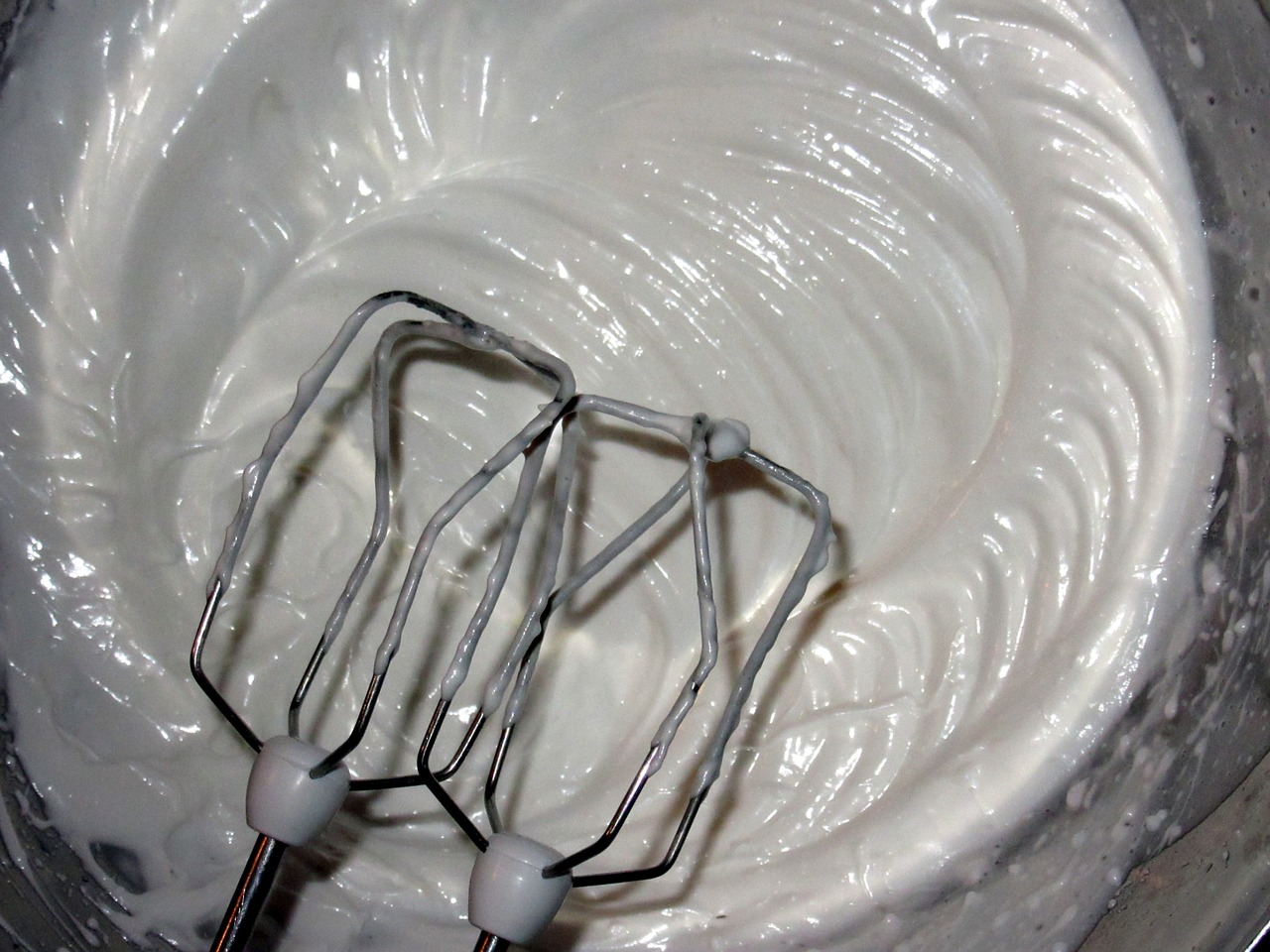 egg whites mixer bake free photo