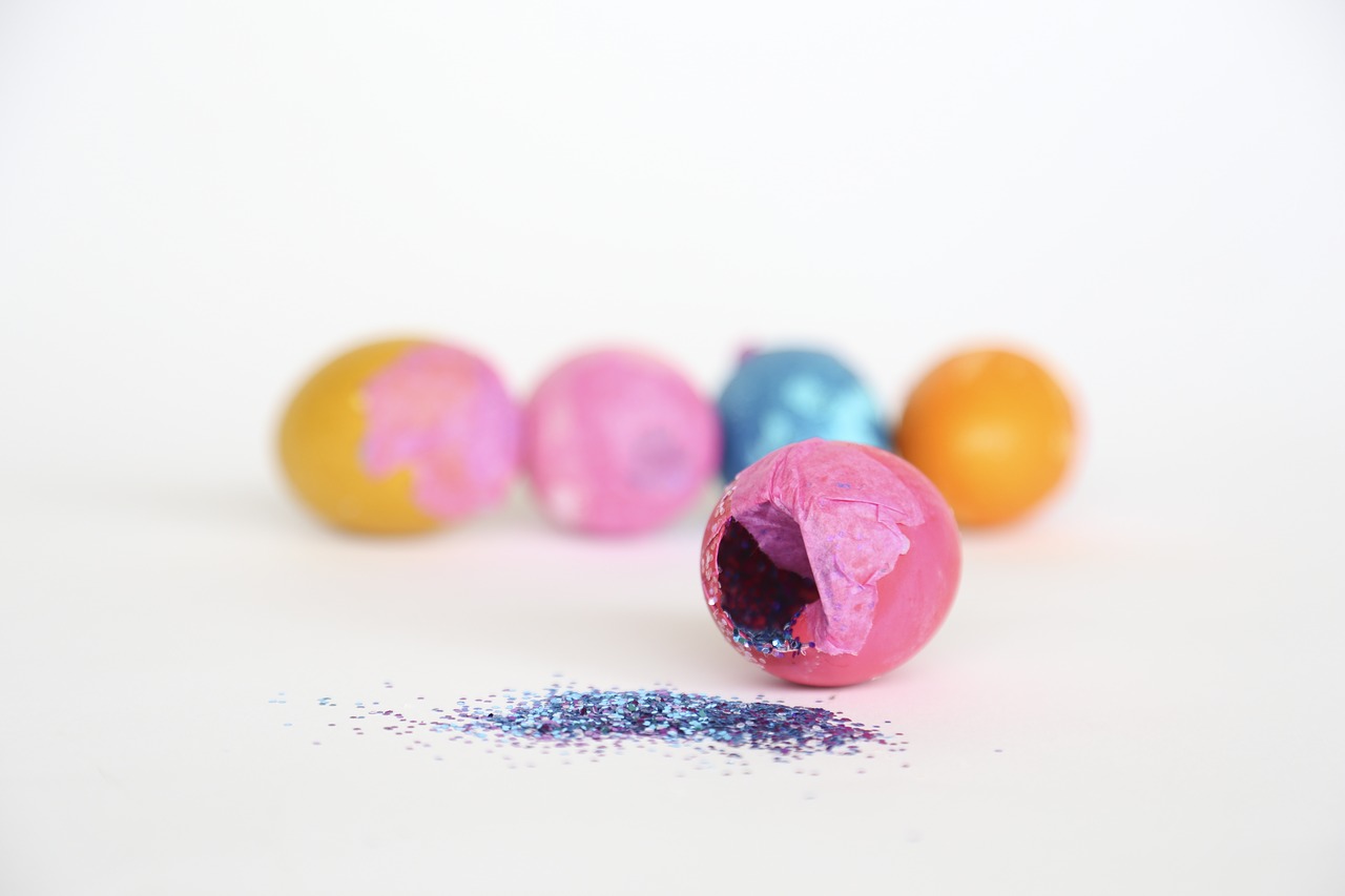 eggs easter confetti free photo