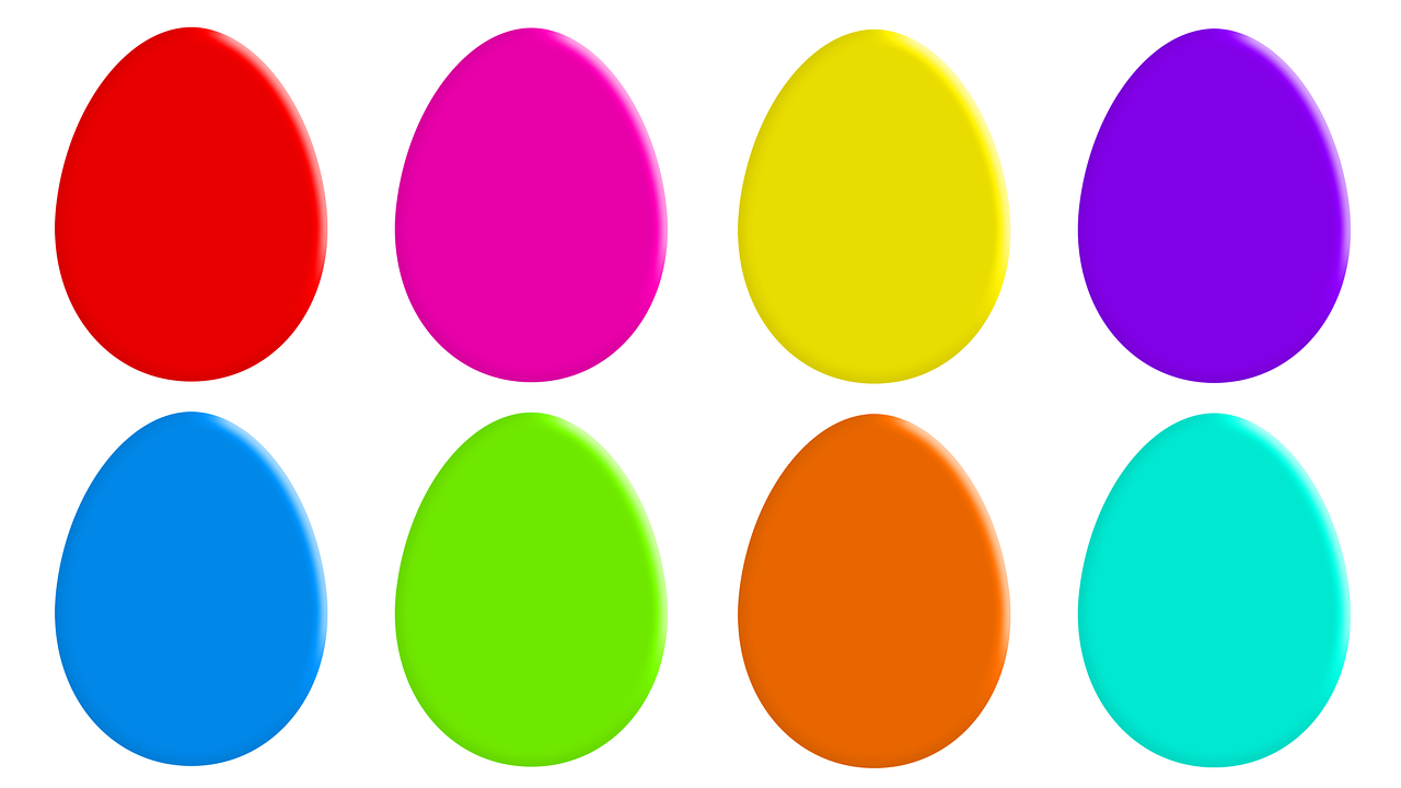 eggs colors easter free photo