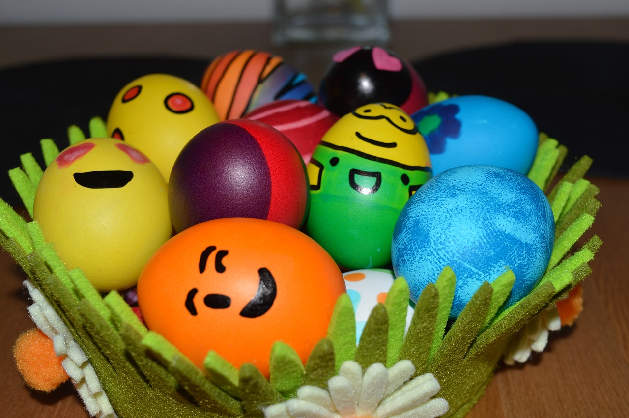 eggs  easter  spring free photo