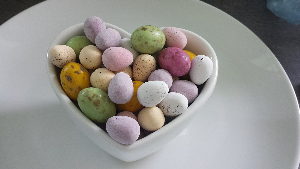 eggs candy bowl free photo