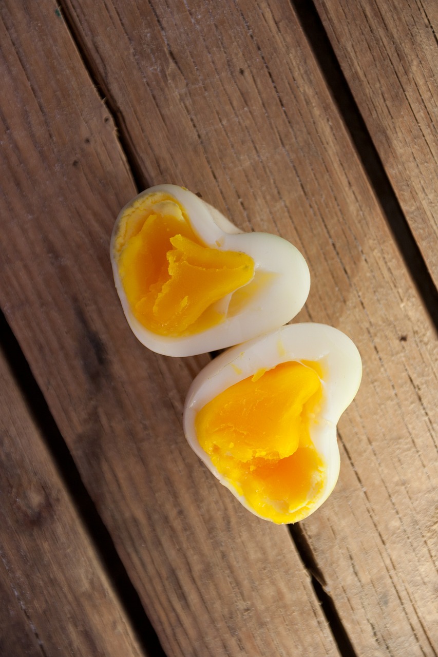 eggs love valentine's day free photo