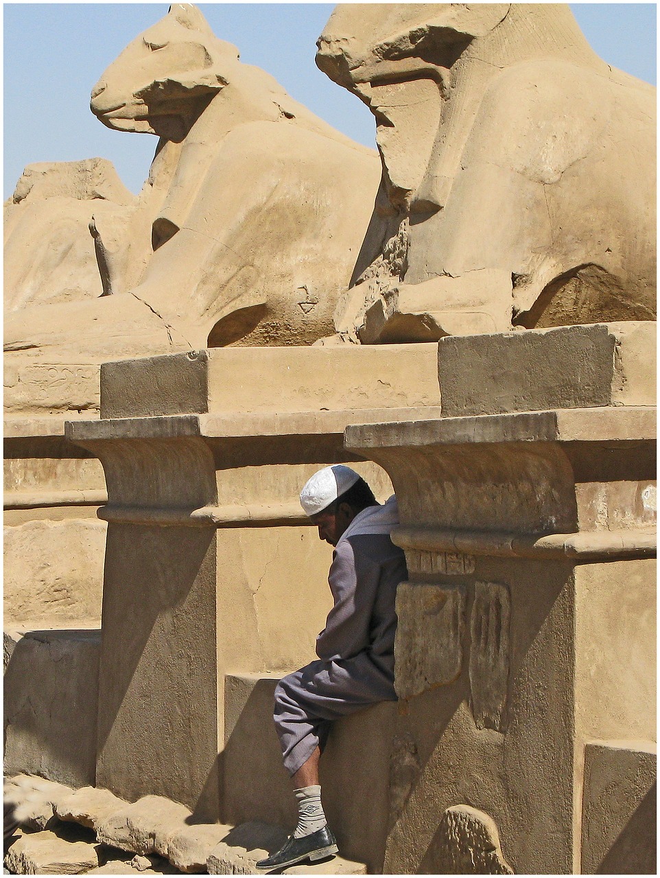 egypt karnak luxor free photo
