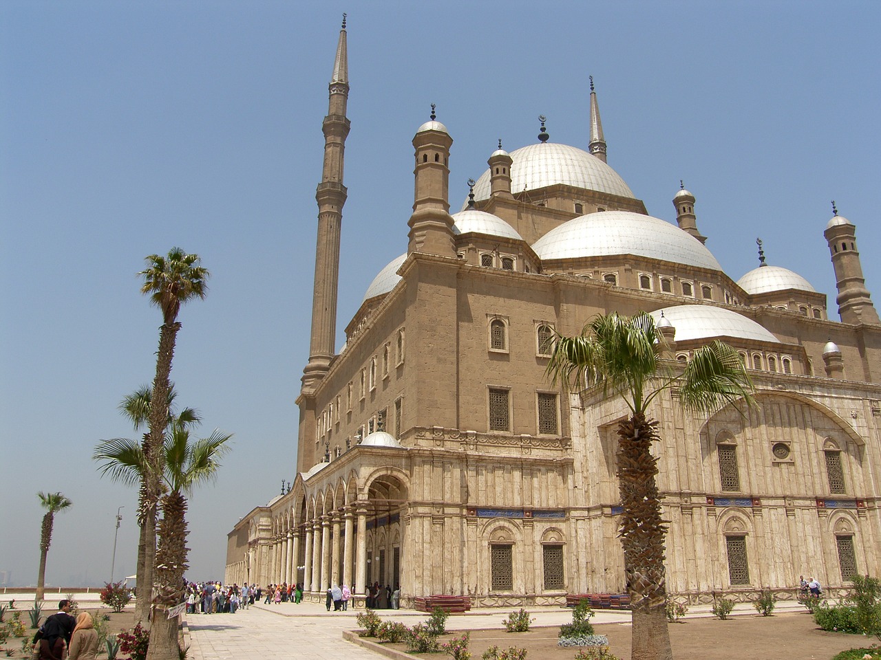 mosque muhammad ali pasha alabaster mosque free photo