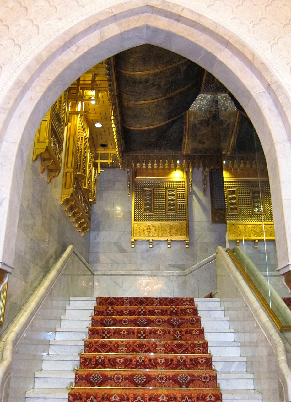 egypt mena house stairway free photo