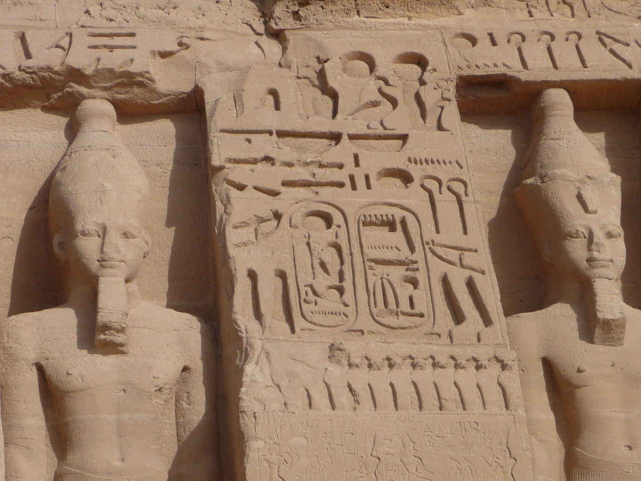 egypt abu simbel temple of ramses ii free photo