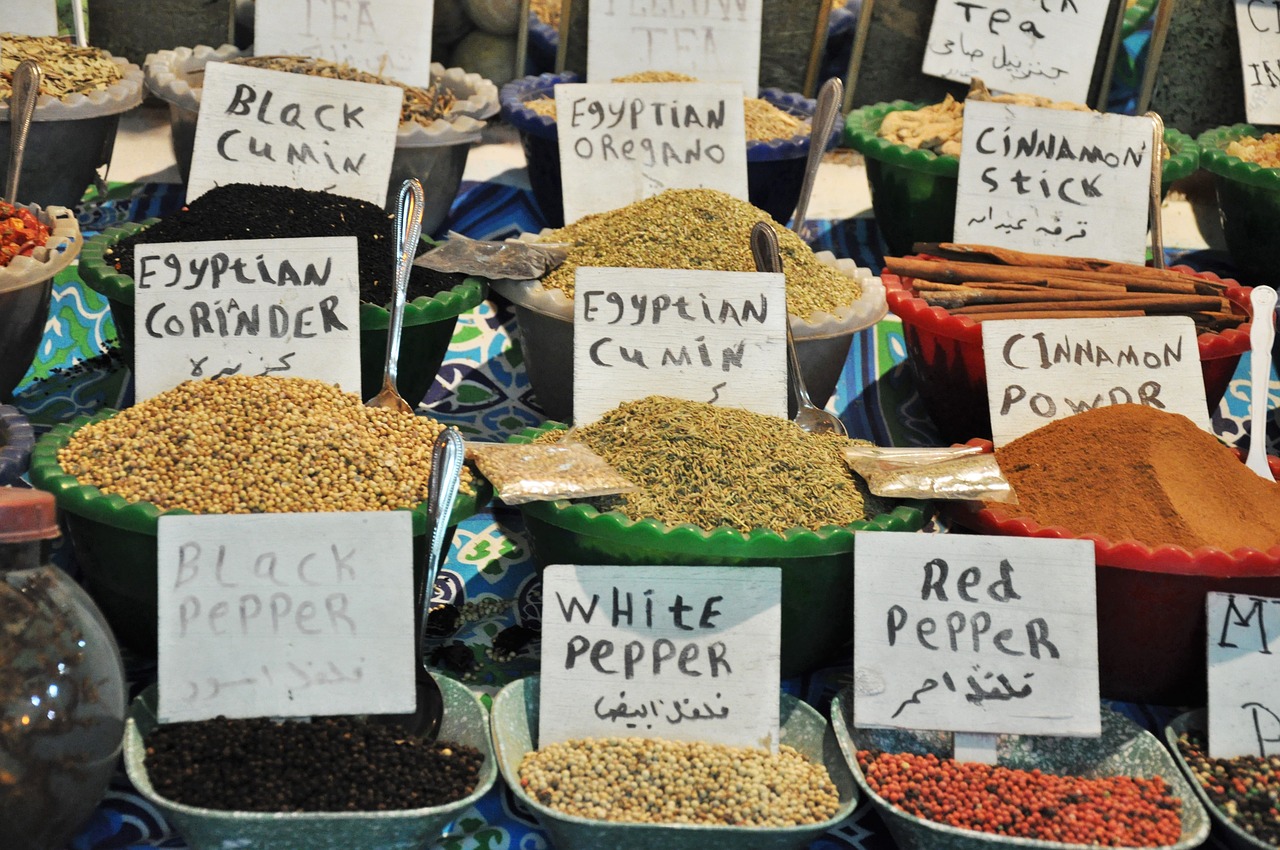 egypt spices souks free photo
