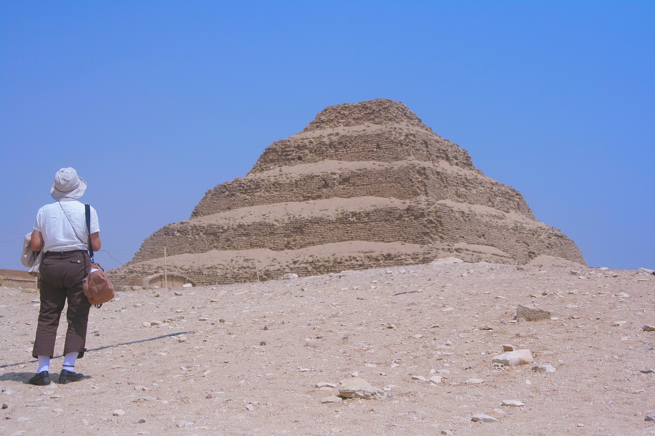 egypt saqqara pyramid of djoser free photo