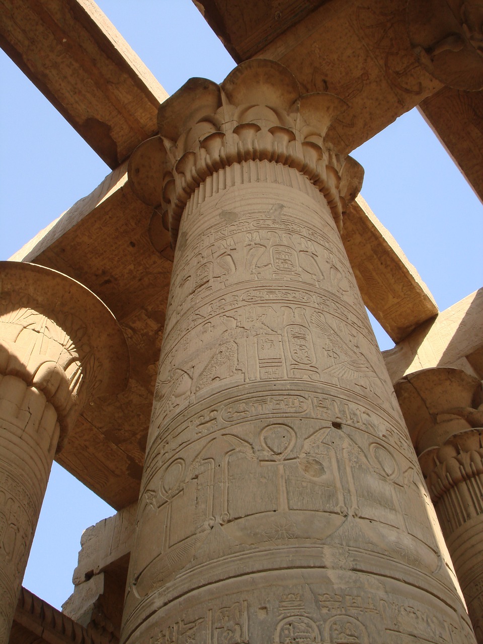 egypt column hieroglyph free photo