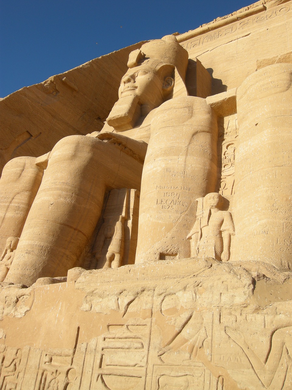 egypt abu simbel temple of ramses free photo