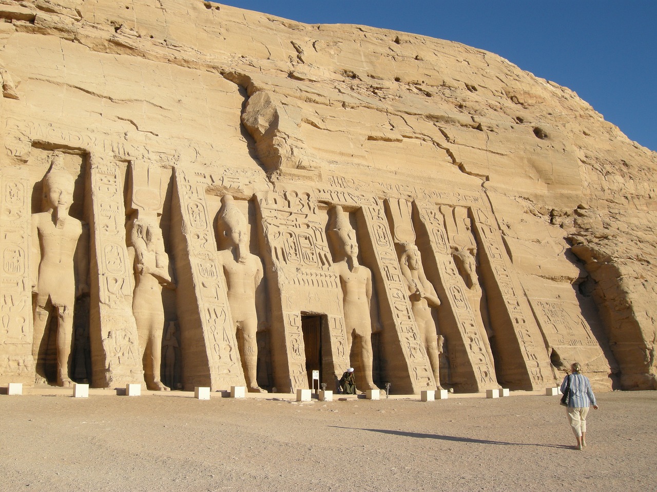 egypt abu simbel temple of ramses free photo