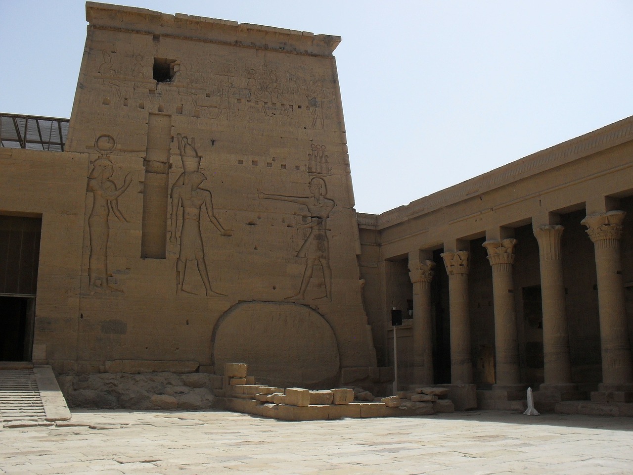 egypt temple nile free photo