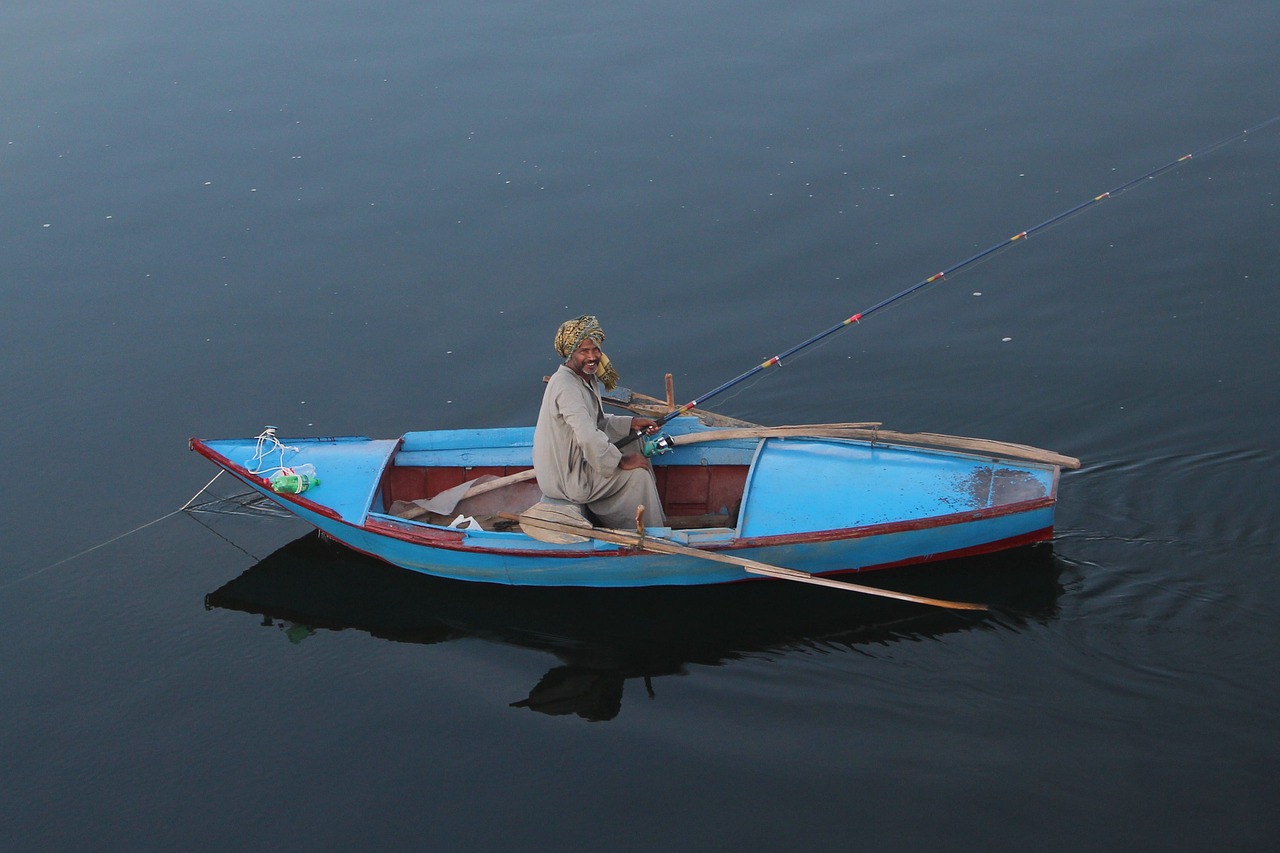 egypt nile angler free photo