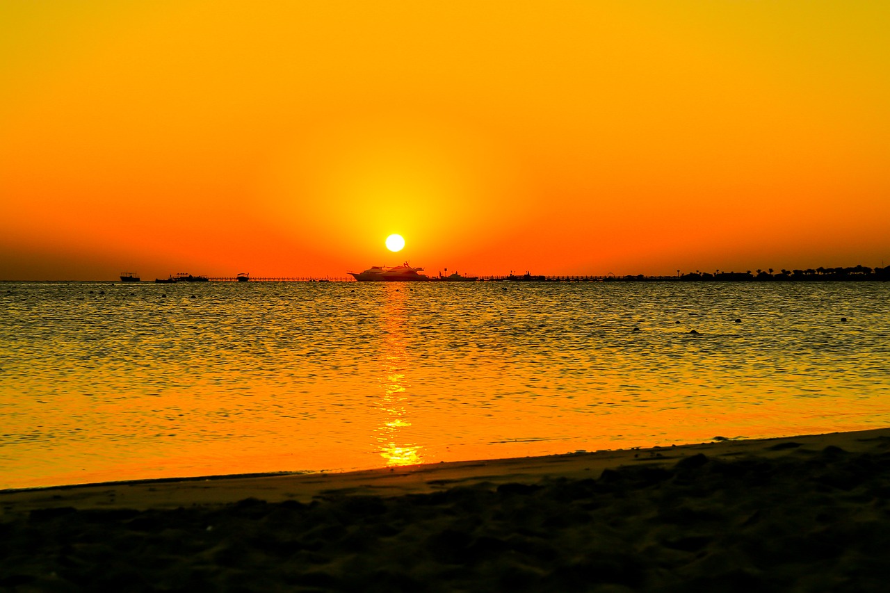 egypt sun sunrise free photo