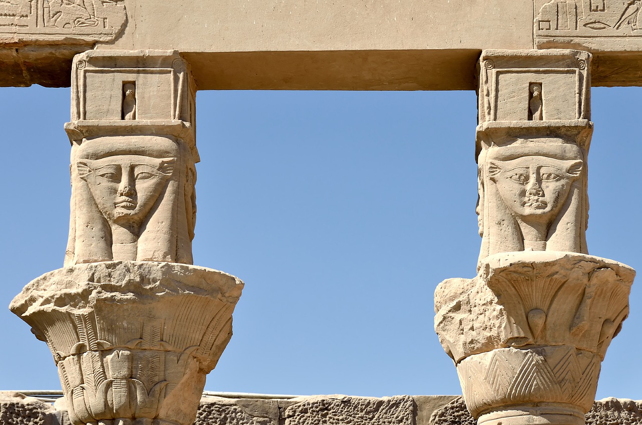 egypt aswan the temple of philae free photo