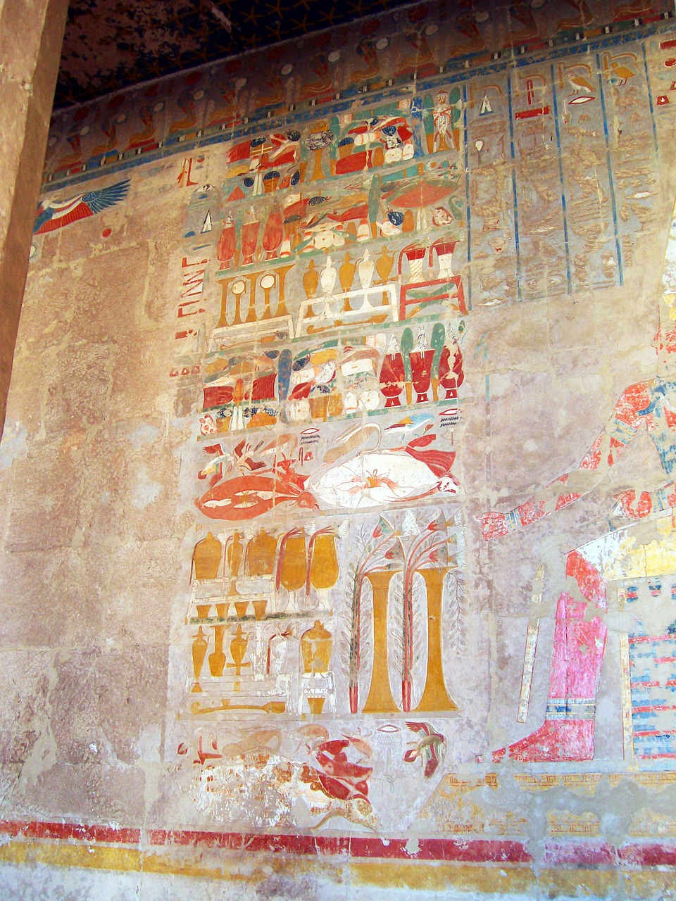 egypt hieroglyphics temple free photo