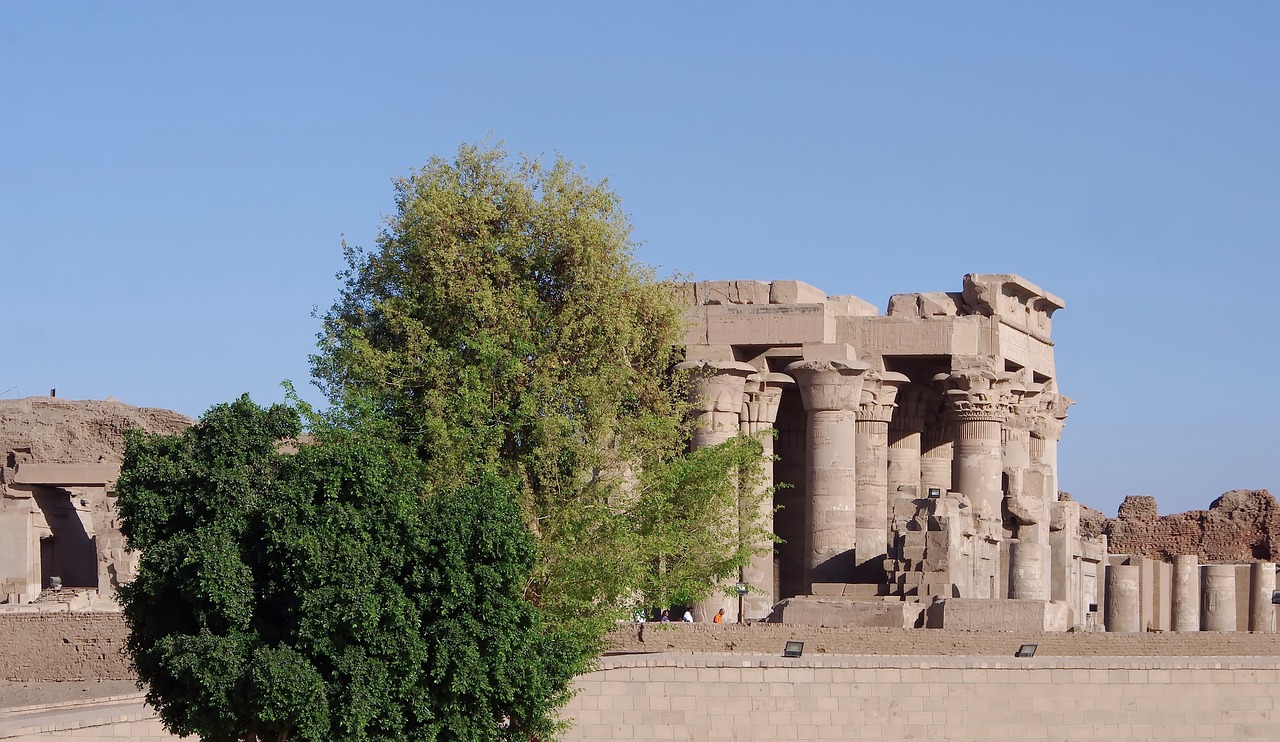 egypt  kom-ombo  temple free photo