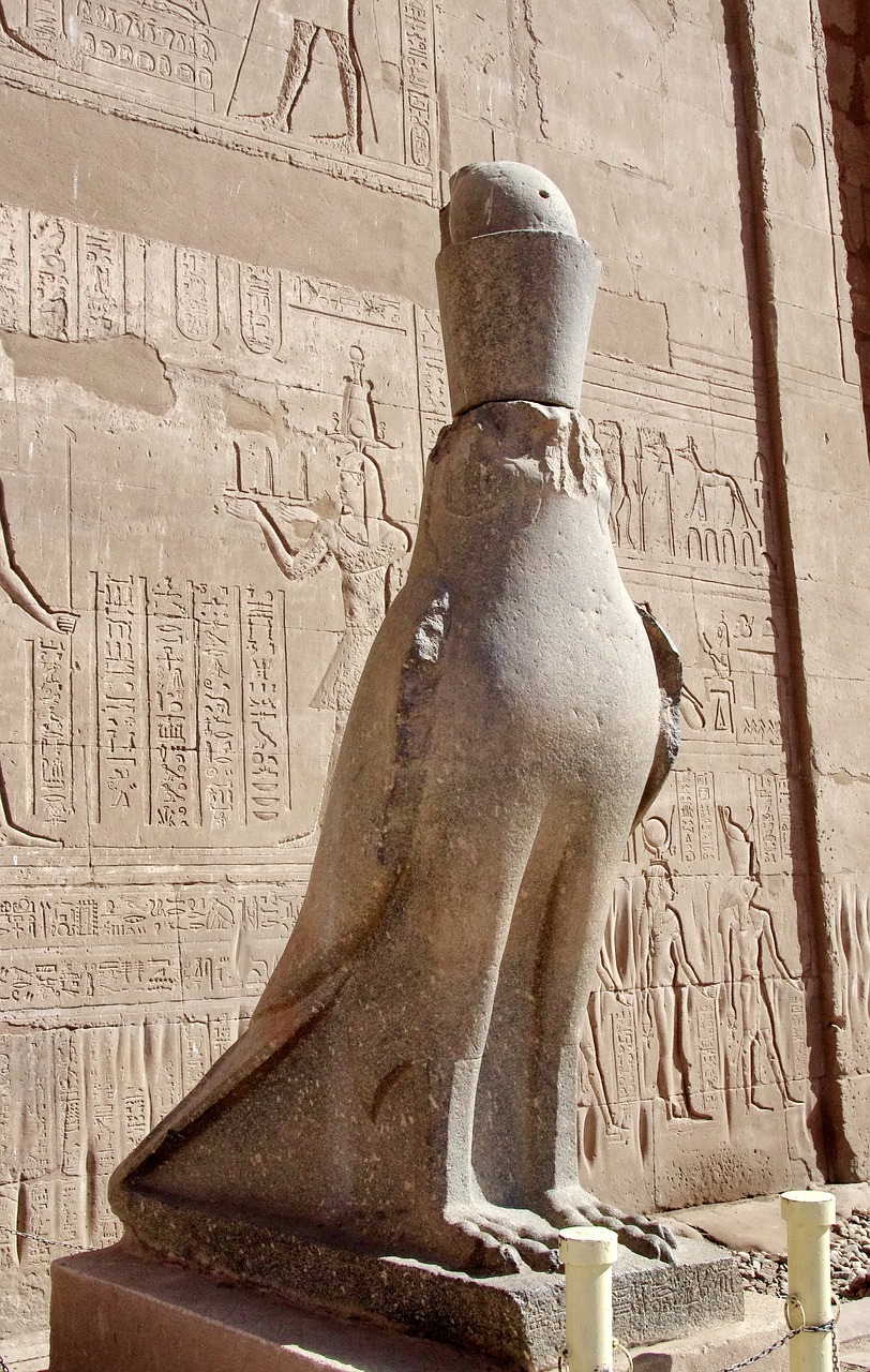 egypt  edfu  temple free photo