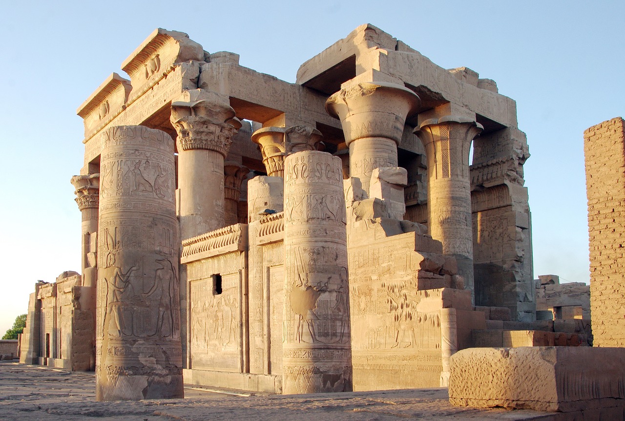 egypt  kom-ombo  temple free photo