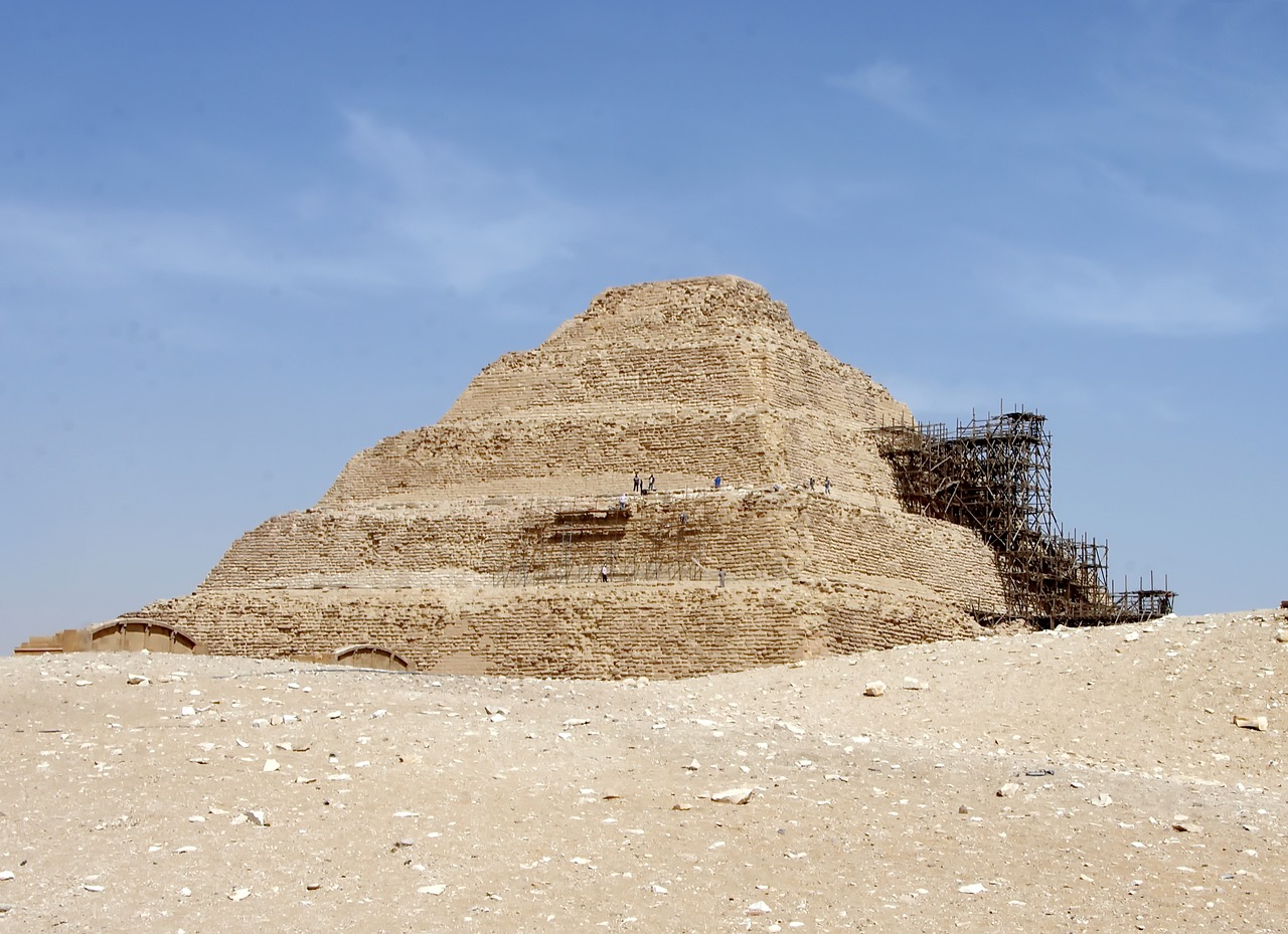 egypt  saqqara  pyramid free photo