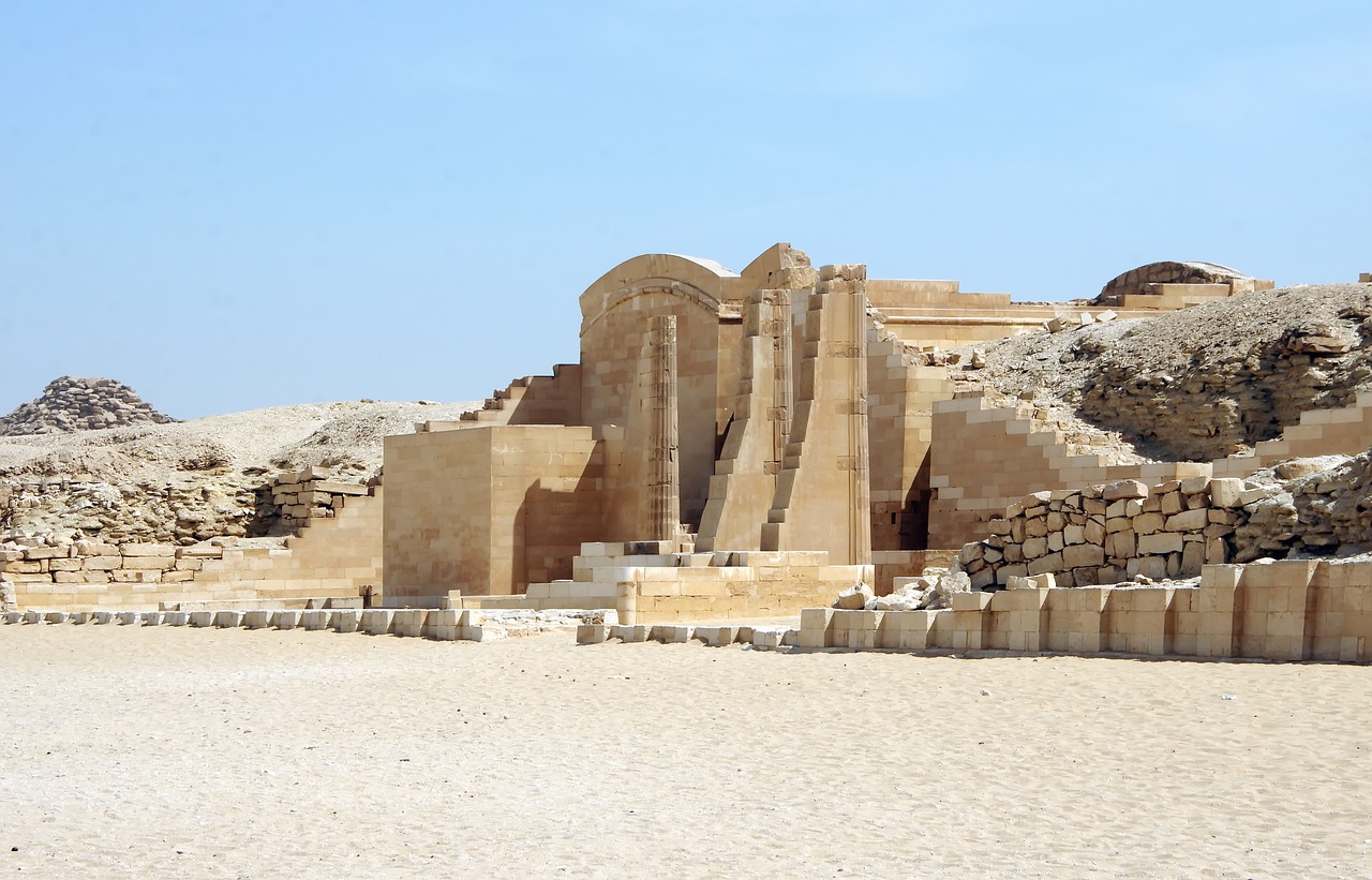 egypt  saqqara  temple free photo