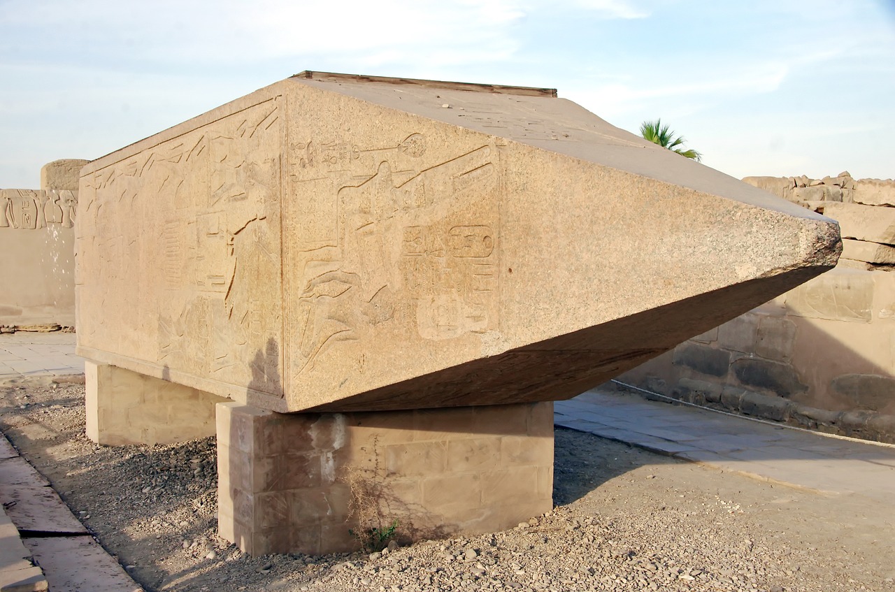 egypt  karnak  obelisk free photo