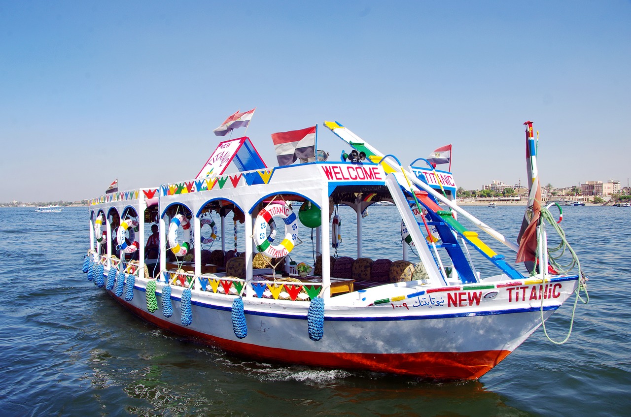egypt  nile  boat free photo