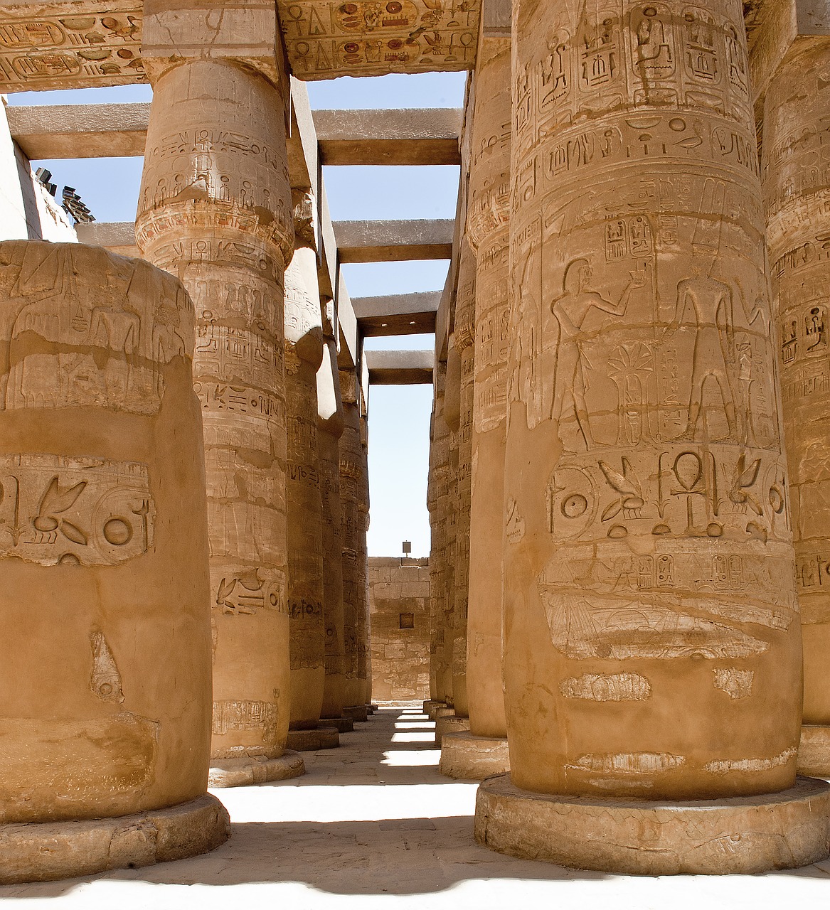 egypt  temple  karnak free photo