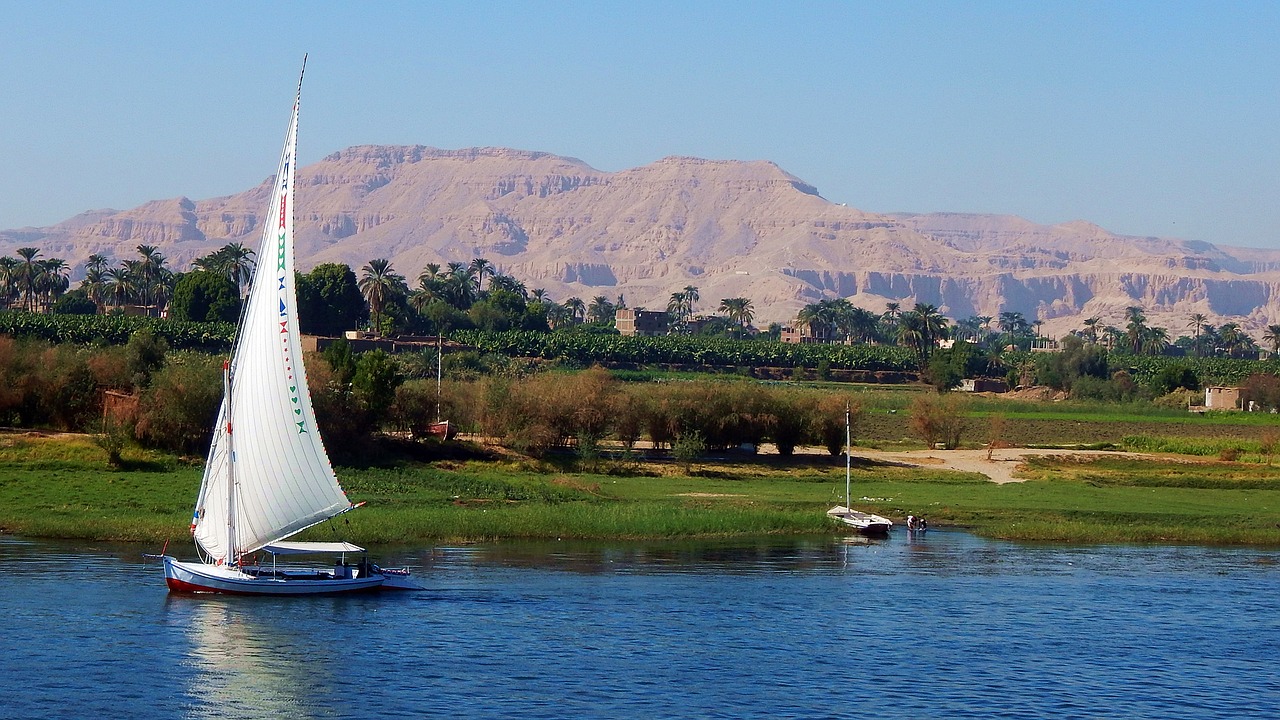 egypt  nile  river free photo