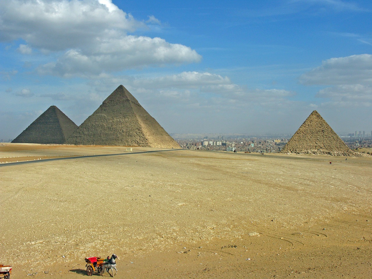 egypt pyramids cairo free photo