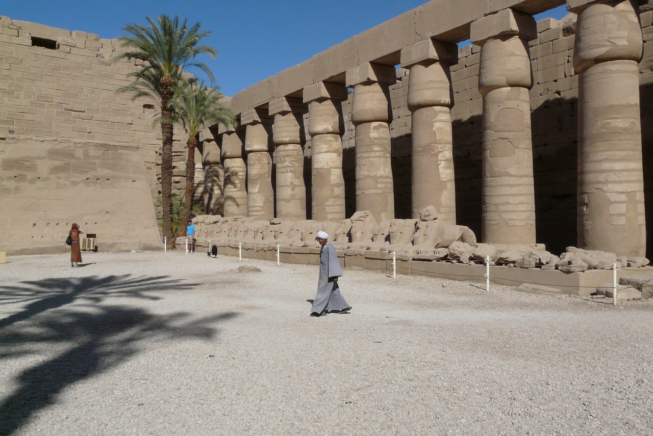 egypt karnak temple free photo