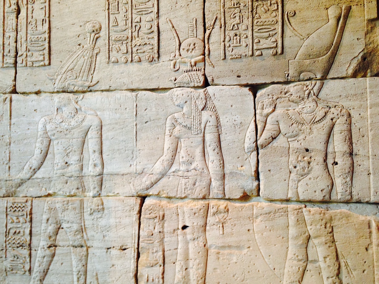 egypt old hieroglyphs free photo