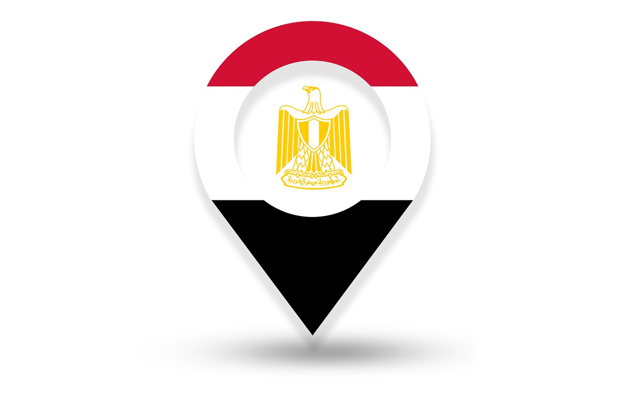 egypt flag egyptian flag egypt location free photo