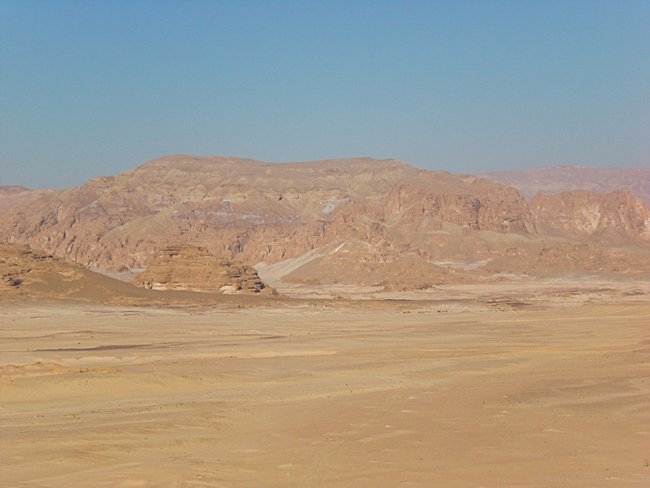 egypt mountains rock desert free photo