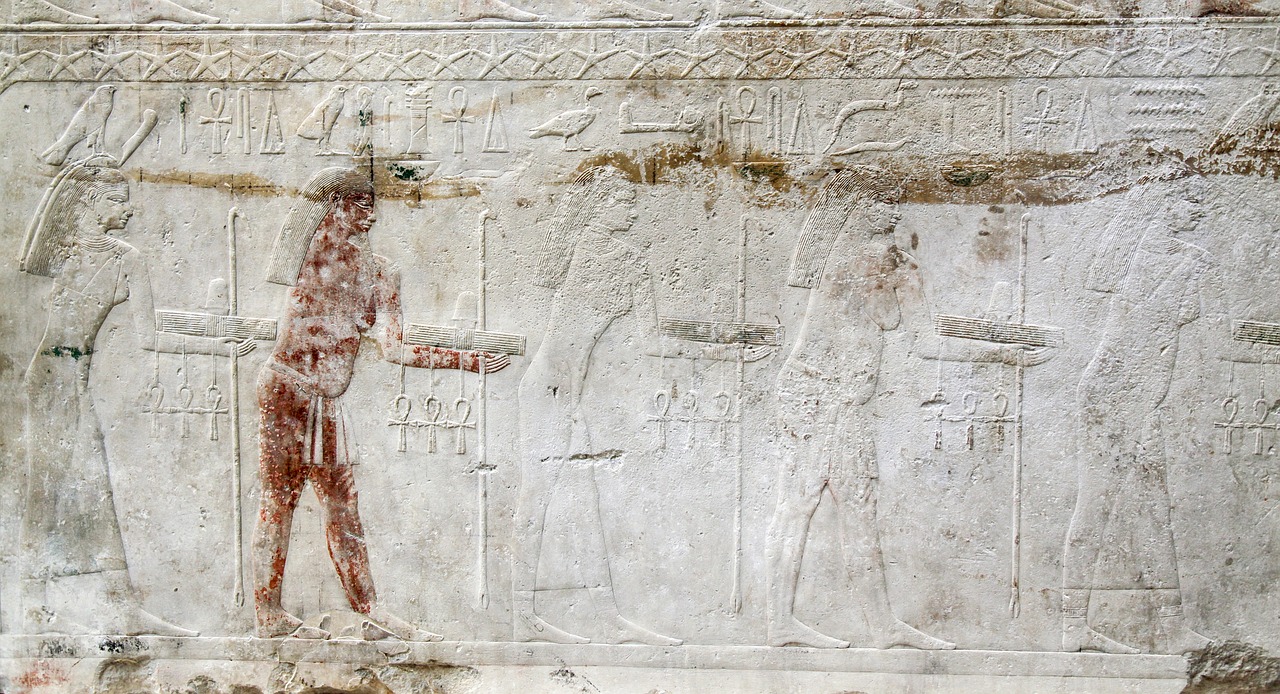 egyptian hieroglyph marble egyptian free photo