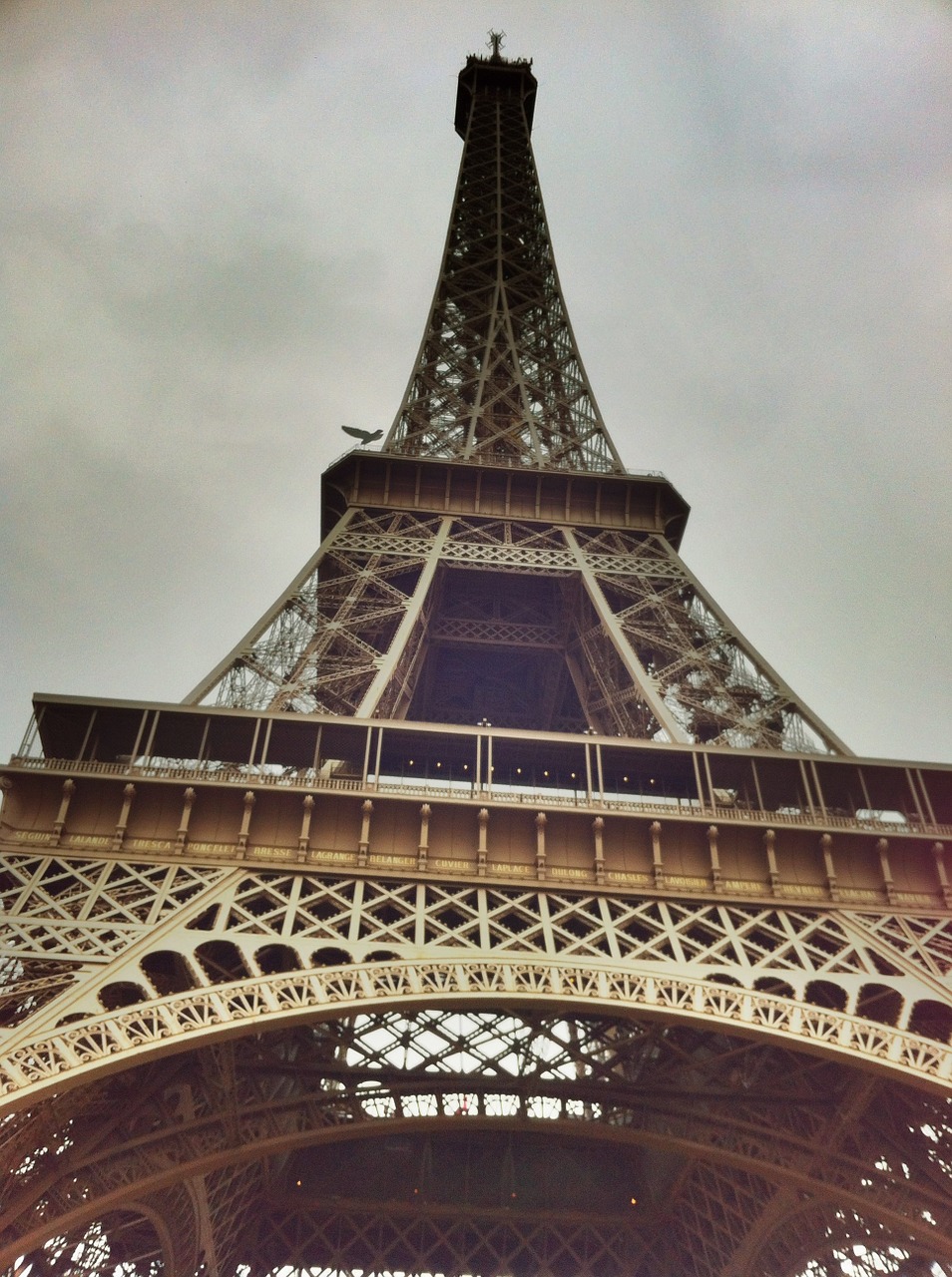 eiffel tower paris places of interest free photo