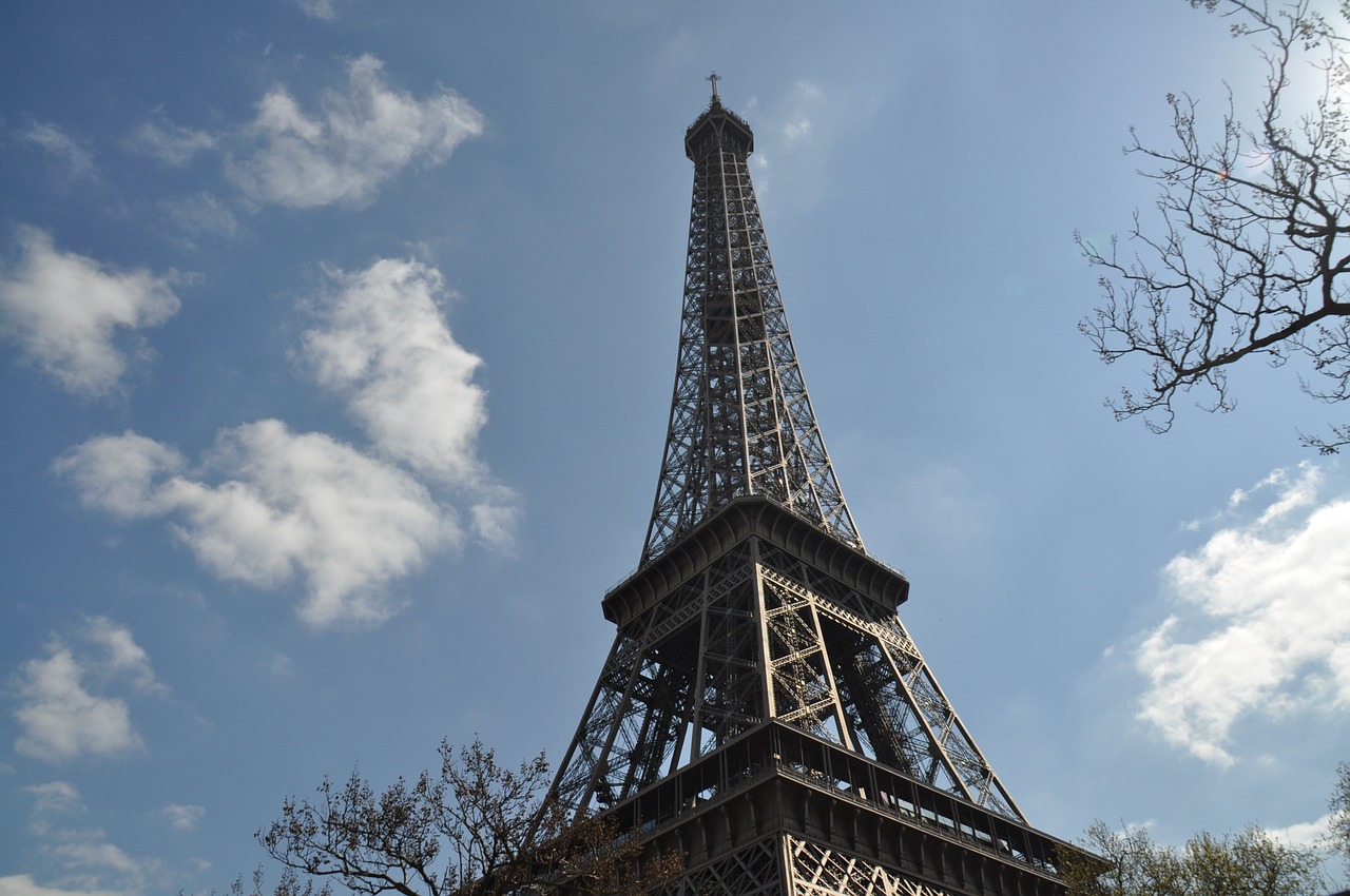 eiffel tower paris france free photo