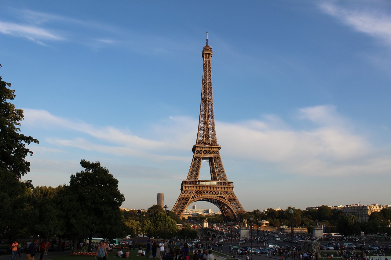 eiffel tower paris monument capital free photo