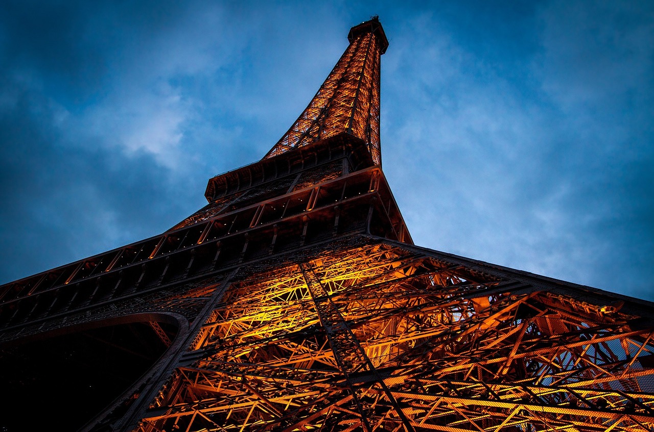 eiffel tower paris monument free photo