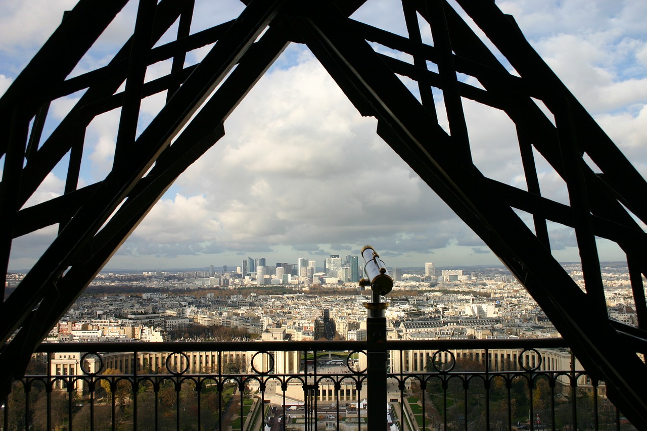 eiffel tower view paris free photo