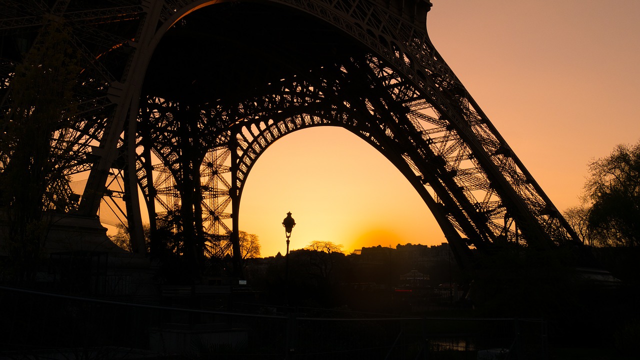 eiffel tower paris france free photo