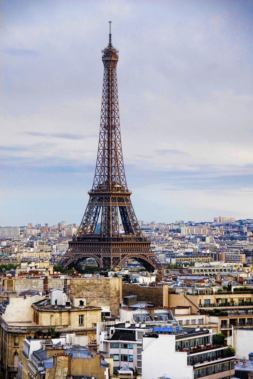 eiffel tower paris france free photo