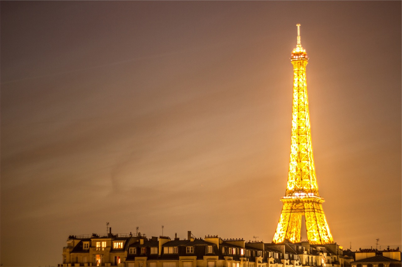 eiffel tower paris france free photo