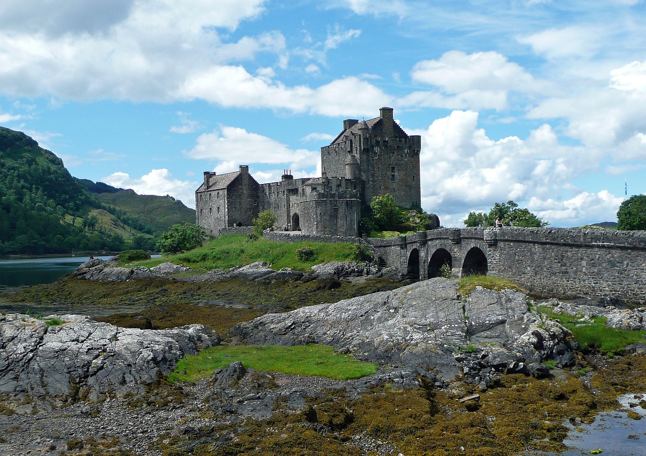 eilean donan castle scotland castle free photo