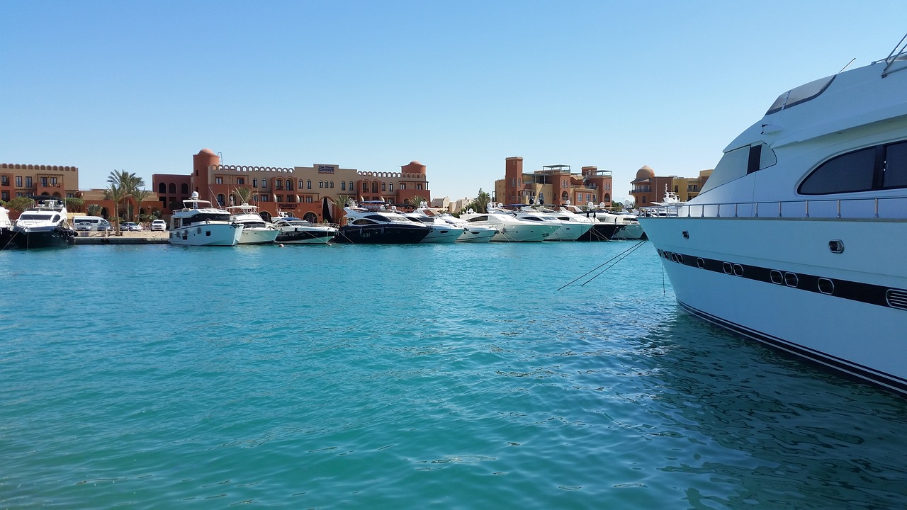 el gouna egypt red sea free photo