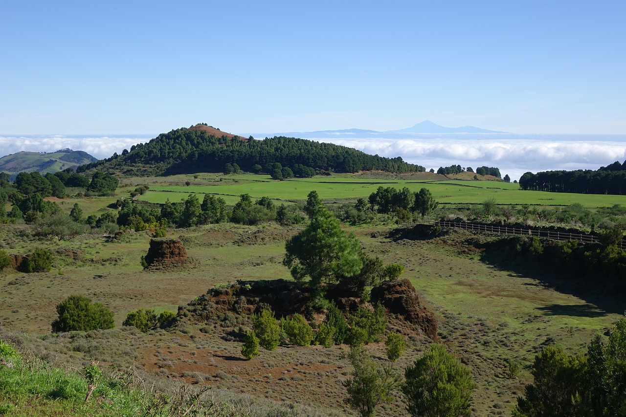 el hierro landscape green free photo