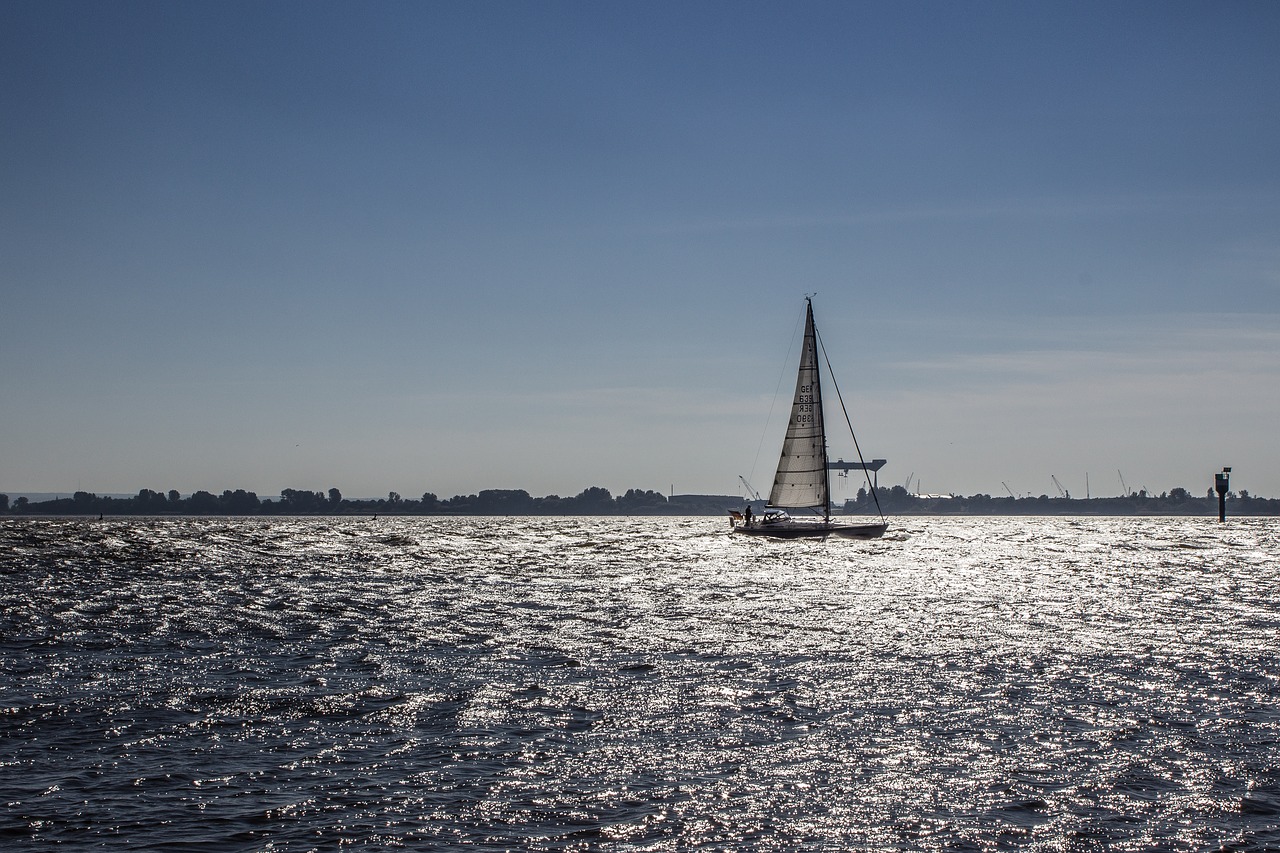 elbe sailing boat water free photo