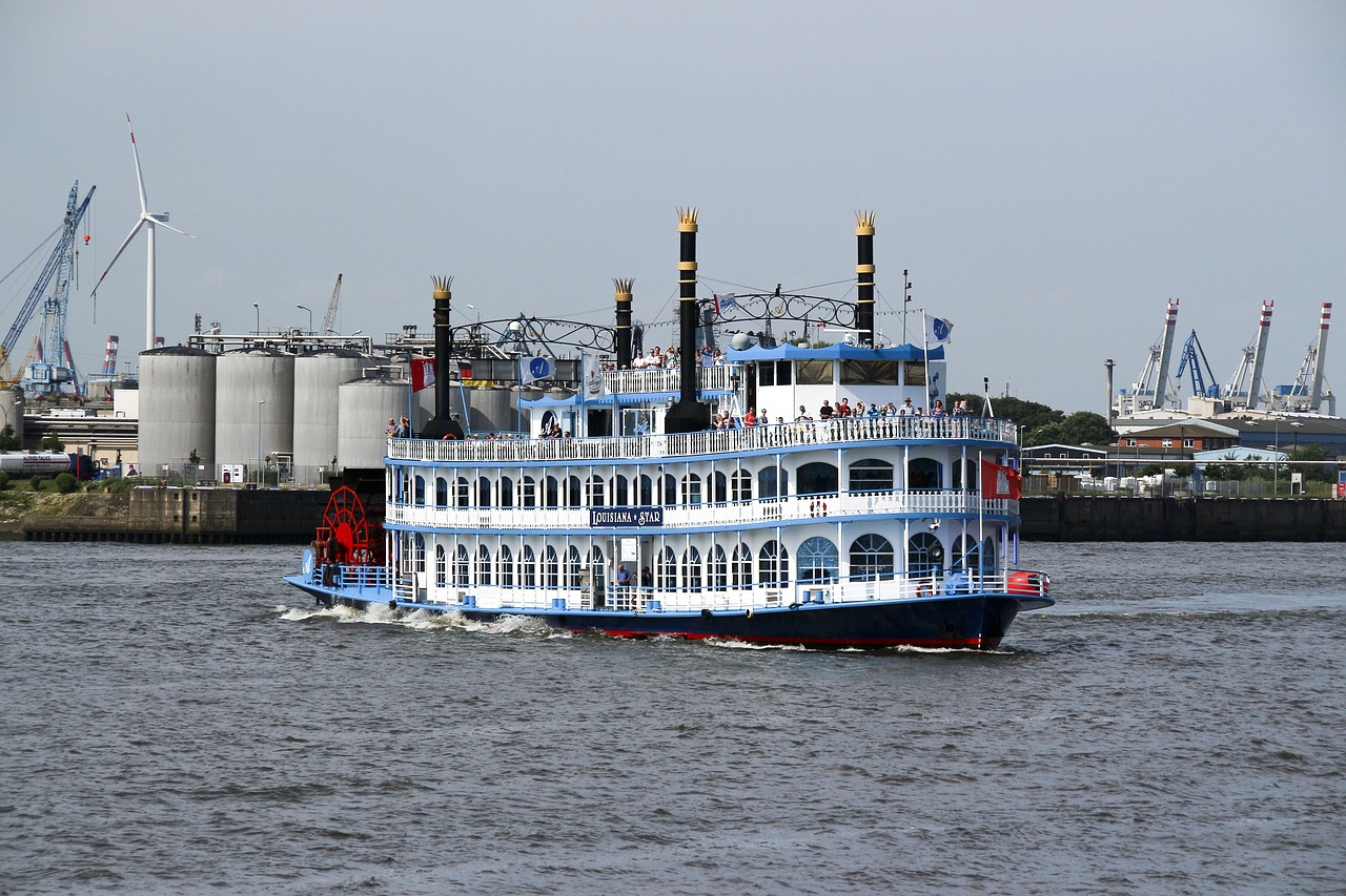 elbe hamburg ship free photo